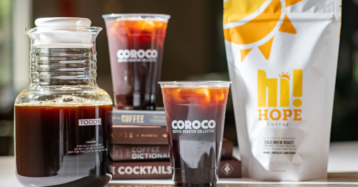Learn the difference between cold brew and iced coffee — and why our Hi Hope Guatemala Huehuetenango dark roast is perfect as a cold brew. Try it this Saturday at Coroco!